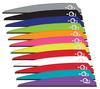 Q2i Fusion X-II Target Archery Vanes - Ultra-Lightweight with Tri-Fusion Vane Adhesion Technology for Archery Arrows Premium Arrow Fletching & Accessories for Archers - 4" FIRE RED 100pk view 2