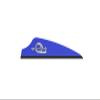 Q2i Fusion X-II Target Archery Vanes - Ultra-Lightweight with Tri-Fusion Vane Adhesion Technology for Archery Arrows Premium Arrow Fletching & Accessories for Archers - 1.5" RB 100pk view 1