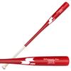 SSK Z9 Professional Edge Comp Coaches Wood Fungo Bat 33" 35" 37" - Baseball & Softball  22+ Colors - 60 Day Warranty (37", Natural/Red/White) view 1