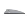 Q2i Fusion X-II Target Archery Vanes - Ultra-Lightweight with Tri-Fusion Vane Adhesion Technology for Archery Arrows Premium Arrow Fletching & Accessories for Archers - 3" 100pk Gray view 1