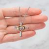 You are The Love of My Life and I Want to be Your True Soul Mate Forever Wife Cross Dancing Necklace, Best Wife, Jewelry for Wife view 2