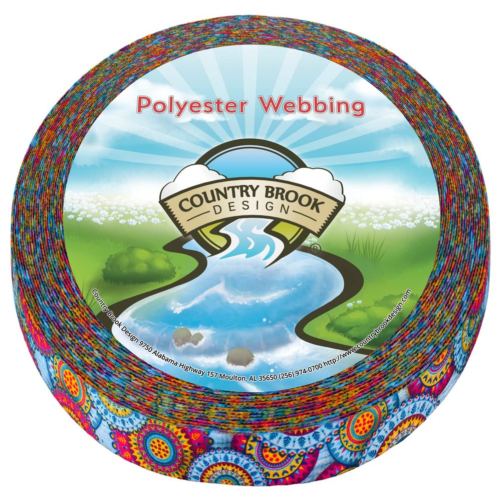 Country Brook Design - Sky Mandala Photo Quality Polyester (1/2 Inch, 50 Yards)