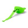 Battle Sports Speed Football Mouthguard with Strap - Oxygen Football Mouthguard Superior Airflow & Better Performance, Maximum Breathability - Neon Green view 2