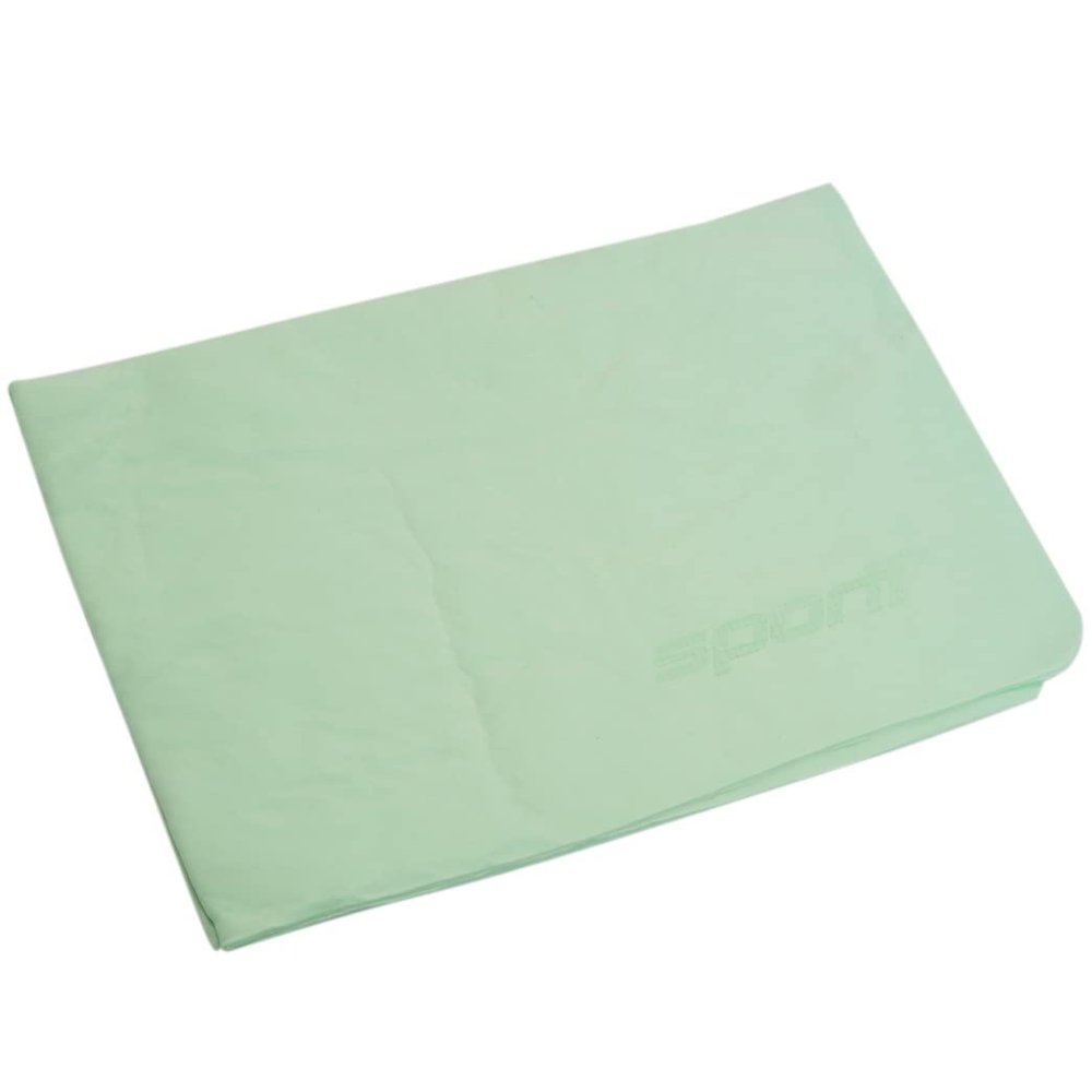 Sporti 13" X 17" Chamois Sports Towel (Bright Green)