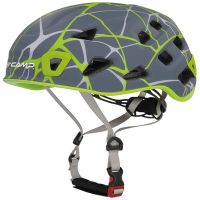 Camp USA Storm Helmet Grey/Lime, L