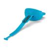 Battle Sports Speed Football Mouthguard with Strap - Oxygen Football Mouthguard Superior Airflow & Better Performance, Maximum Breathability - Neon Blue