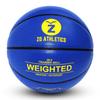 Zo Athletics Weighted Basketball - Workout Included on The 3lb Heavy Basketball for Training and Dribbling Drills - Training Equipment for Teen Boys and Girls (Blue) view 1