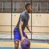 Zo Athletics Weighted Basketball - Workout Included on The 3lb Heavy Basketball for Training and Dribbling Drills - Training Equipment for Teen Boys and Girls (Purple) view 4