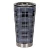 FIFTY/FIFTY 16oz - Black Plaid Tumbler w/Smoke Lid view 1