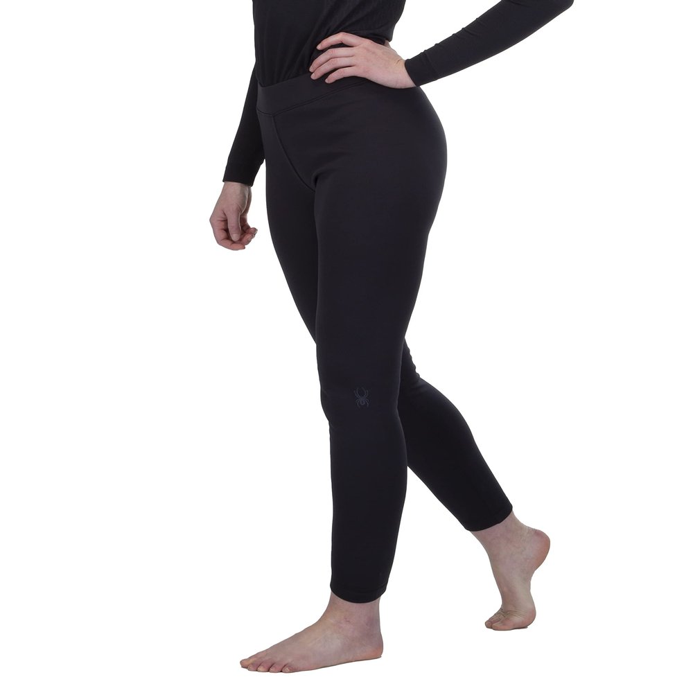 Spyder Women's Baselayer Baselayer Pants, Black, Large