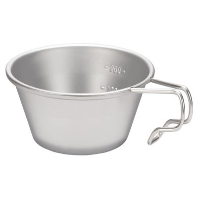 Snow Peak E-203 Stainless Steel Shera Cup, Lightweight, Outdoor Camping