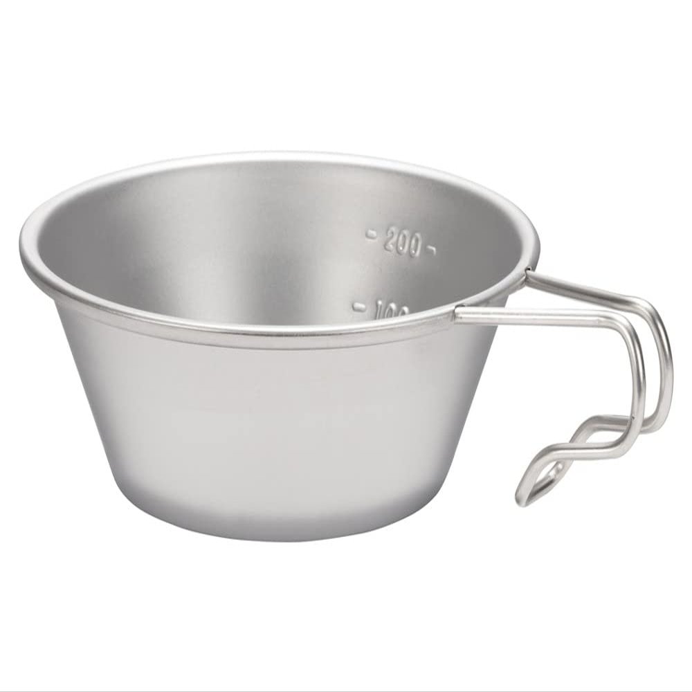 Snow Peak E-203 Stainless Steel Shera Cup, Lightweight, Outdoor Camping