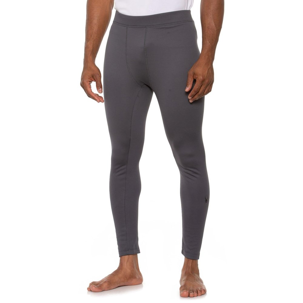 Spyder Men's Baselayer Baselayer Pants, Ebony, Extra Large