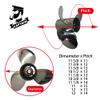 Boatman 11 5/8x11 Boat Propeller Polished Stainless Steel for Mercury Outboard Engines 25-70 HP,13 Tooth, RH view 2