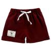 JEATHA Toddler Girls Boys Summer Athletic Gym Shorts Joggers Running Cycling Sweatpants Cotton Yoga Pants Burgundy A 12-18 Months view 1