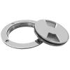 ISURE MARINE 4 inch Hatch 316 Stainless Steel Round Non Slip Inspection Hatch Deck Plate with Detachable Cover for Marine Boat Yacht view 1