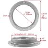 ISURE MARINE 4 inch Hatch 316 Stainless Steel Round Non Slip Inspection Hatch Deck Plate with Detachable Cover for Marine Boat Yacht view 3