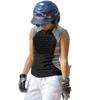 Cabasse Youth Chest Protector, Heart-Guard/Sternum Protection Shirt for Baseball, Football, T Ball, Lacrosse & Goalies (Large, Black Grey) view 3