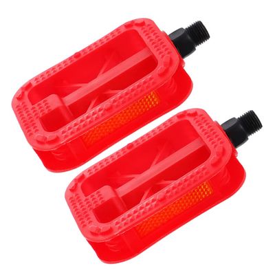 Bike Pedals Replacement Toe Clips for Road Bike Anti-Skid Cycle Pedals Random Color