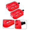 Bike Pedals Replacement Toe Clips for Road Bike Anti-Skid Cycle Pedals Random Color view 3