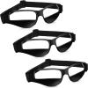 Fiada 3 Pack Dribbling Goggles Basketball Sports Glasses Adjustable Dribbling Black Goggles Basketball Training Equipment view 1