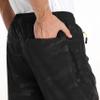 AIRIKE Sweatpants for Mens Outdoor Casual Lightweight Quick Dry Polyester Workout Exercise Sports Trousers with pokcets (Camouflage Black 36) view 4