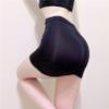 Fldy Women's Sheer Ultra Thin See Through Low Waist Micro Mini Skirts Pencil Skirt Ruched Hip Dress Black One Size view 4