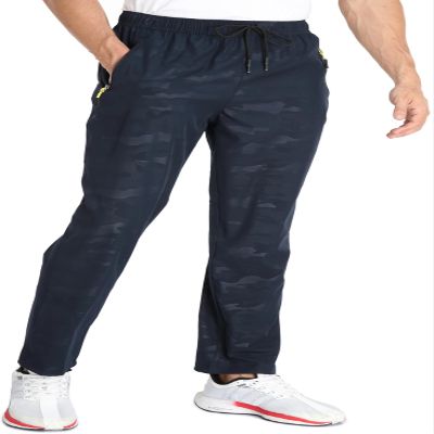 AIRIKE Mens Sweatpants with Pockets Sunmmer Lightweight Quick Dry Camouflage Casual Pants Elastic Waist (Camouflage Blue 32)