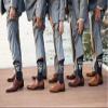 WIFFGO Groomsman Gifts for Men - Wedding Novelty Socks - Funny Proposal for Groom and Bestman - 100% Cotton Crew Socks view 4