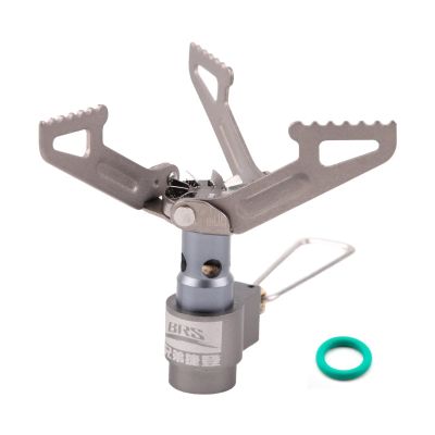 Ultralight Backpacking Stove Portable Pocket Stove Titanium Camping Gas Burner only 26g with 1 Extra Backup O-Ring
