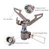Ultralight Backpacking Stove Portable Pocket Stove Titanium Camping Gas Burner only 26g with 1 Extra Backup O-Ring view 2