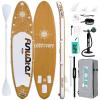 FunWater Inflatable 11'33"6" Ultra-Light SUP for All Skill Levels Everything Included with Stand Up Paddle Board, Adj Floating Paddles, Pump, ISUP Travel Backpack, Leash,Waterproof Bag view 1