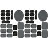 Universal Airsoft Helmet Pads, Tactical Helmet Replacement Foam Padding Kits Bicycle Accessories Mats for Fast Mich CS ACH FMA USMC PASGT (38pcs Gray) view 1