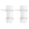 Cooler Drain Plug,Threaded Drain Plug with Plastic Tethered Cap for Igloo Cooler Ice Chest,Drain Plug Replacement Parts, Set of 2 view 1