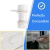 Cooler Drain Plug,Threaded Drain Plug with Plastic Tethered Cap for Igloo Cooler Ice Chest,Drain Plug Replacement Parts, Set of 2 view 4