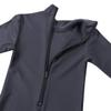 winying Girls Boys Spandex Crew Neck Full Body Unitard Gymnastics Leotard Catsuit Dark Gray C 3-4 Years view 3