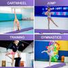Saicool 6FT Folding Balance Beam, Gymnastics Floor Beam Bar Anti Slip Bottom for Kids, Adults, Beginners view 3