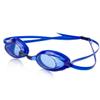 Sporti Unisex Adult Swimming Goggles, Antifog Swim Goggles for Men & Women, Shatter-resistant, Double Silicone Thin Straps, Variety Designs - S3 - Blue Lens/Blue Frame view 1