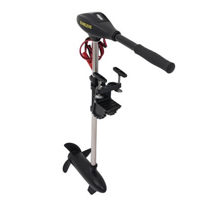 Thrust Saltwater Electric Trolling Motor Engine Outboard Rubber Boats 40" Shaft, 12V Electric Outboard Motor Boat Engine Brush Motor (40lb Thrust)