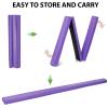 Saicool 6FT 9FT Gymnastics Bar, Folding Balance Beam with Anti Slip Bottom, Gymnastics Equipment for kids, Adults Home Gym Club School (Purple, 9FT) view 4