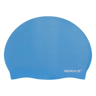 Sporti Kids' Silicone Swim Cap - Blue