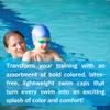 Sporti Kids' Silicone Swim Cap - Blue view 4