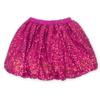 Coralup Little Girls Sparkle Sequin Party Skirt Dance Glitter Tutu Skirts(Rose,1-2Y) view 1