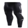 Momooda Men's 3D Padded Breathable Cycling Pants Quick Dry Tight Cycling Bicycle Leggings Black S view 1