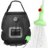 NODG 5 Gallons/20L Portable Solar Shower Bag Solar Heating Shower Bag with Removable Hose On-Off Switchable Shower Head for Camping Beach Swimming Outdoor Activities Traveling Hiking Cycling Picnic view 1