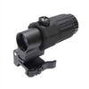 558 Red Green Dot Holographic Sight Reflex Scope with 3X Magnifier Quick Release Mount Combo(Black) view 3