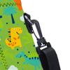 AMARY 500ML Neoprene Water Bottle Carrier Bag with Adjustable Shoulder Strap,Insulated Water Bottle Cover for Stainless Steel/Glass/Plastic Bottles 16.9OZ (dinosaur) view 4