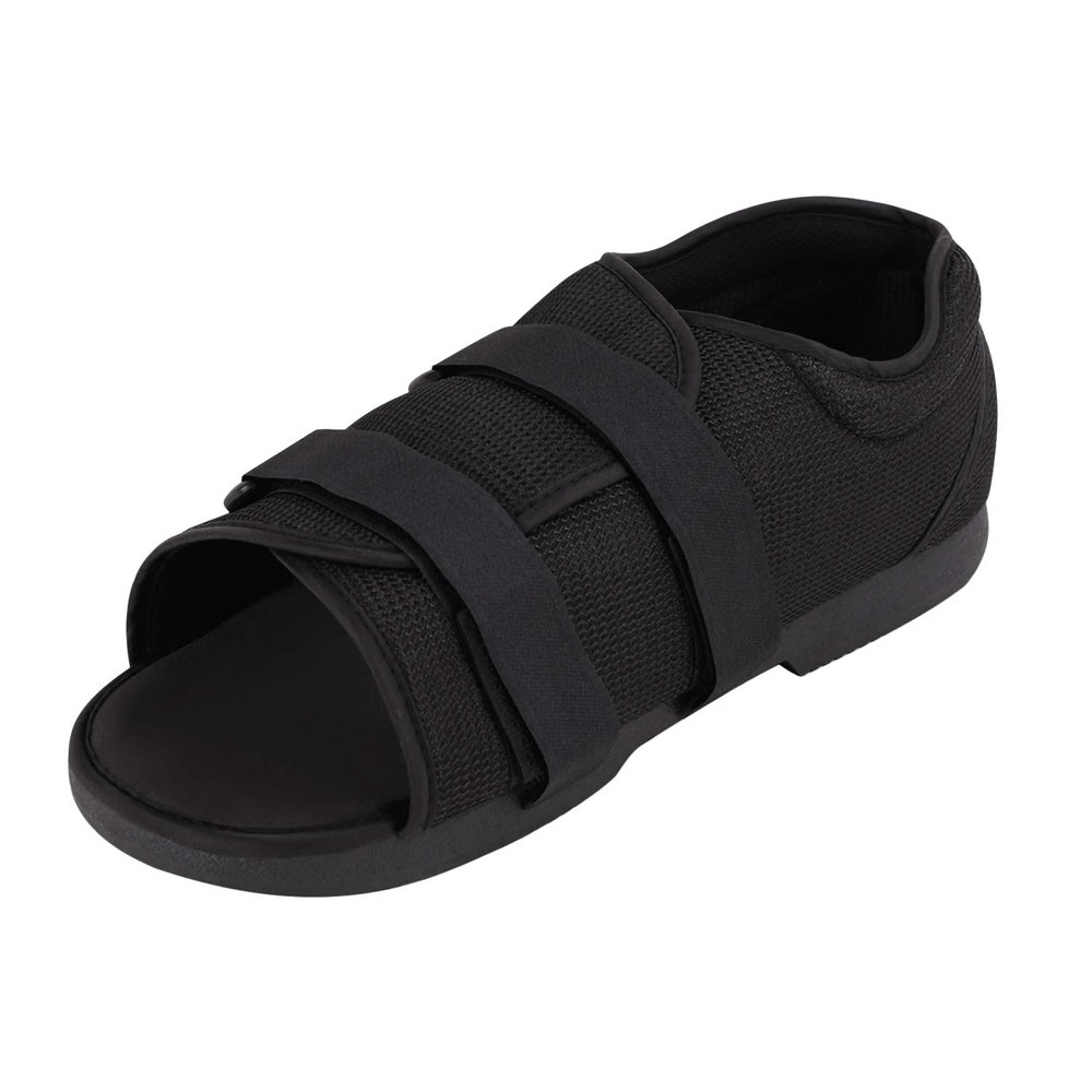 1 Piece Men's Post Operation Surgery Shoes Medical Walking Shoe Open Toe Shoe Swollen Slipper Adjustable Orthoshoes Sandal Shoe Surgery Slipper Anti-slip Elderly Shoe Peep-Toe Operations Surgery Shoe