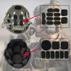 Aoutacc Universal Airsoft Helmet Pads, Helmet Replacement Foam Padding Kits Set Accessories Mats for Fast/Mich/ACH/USMC/PASGT Helmet (Black-2 Sets) view 4