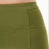 Amazon Essentials Women's Active Sculpt High Waist 7/8 Length Leggings, Dark Olive, X-Large (Previously Core 10) view 4